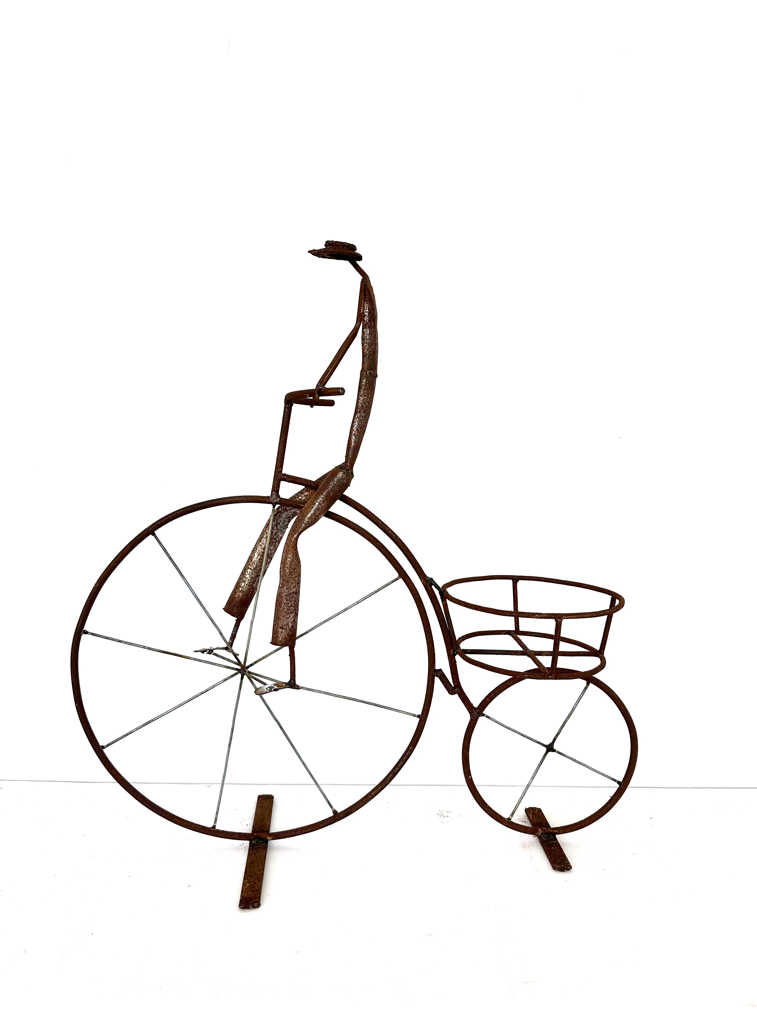 Man on Bicycle