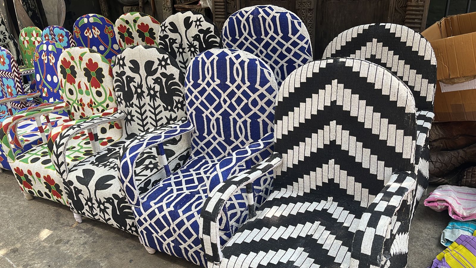 Yoruba Throne Chair