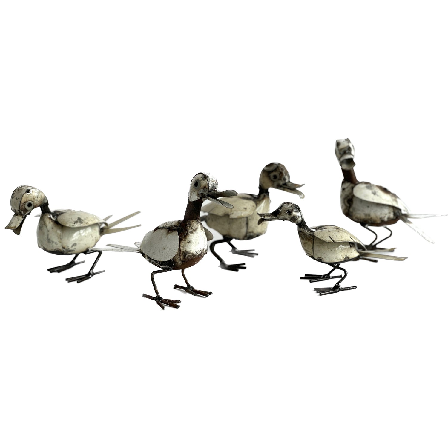 Duck - African Metal Sculpture