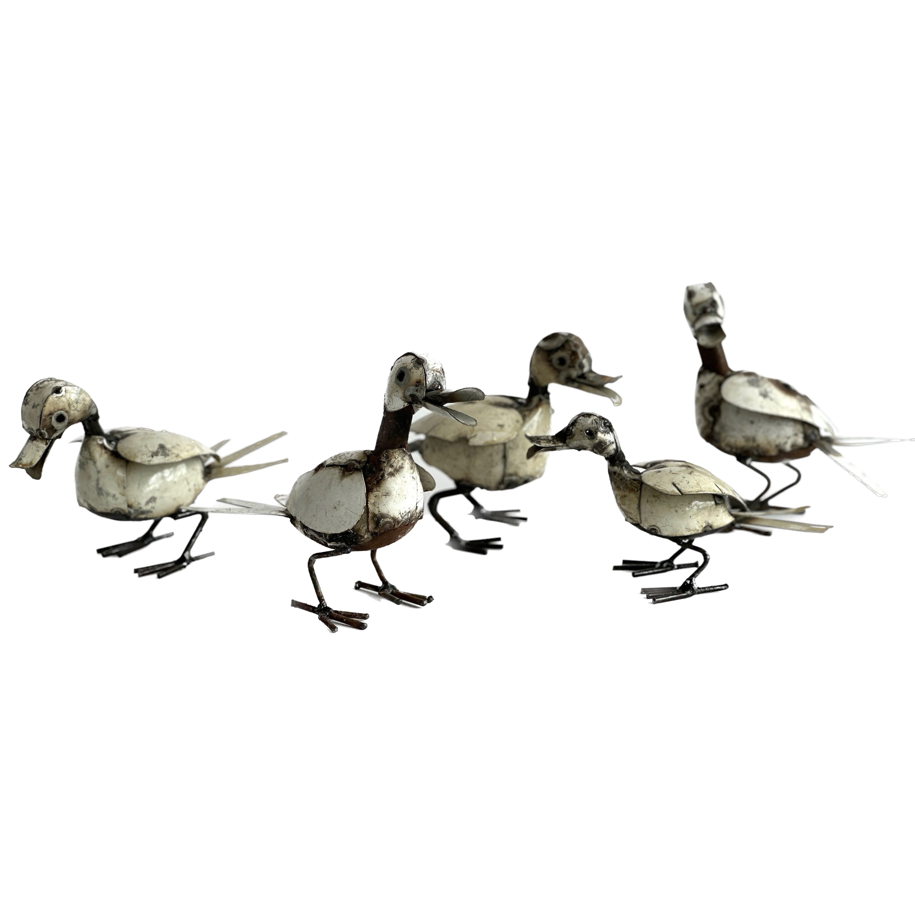 Duck - African Metal Sculpture