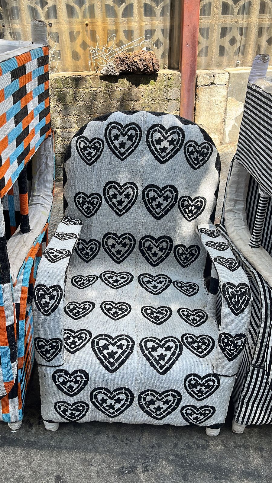 Yoruba Throne Chair