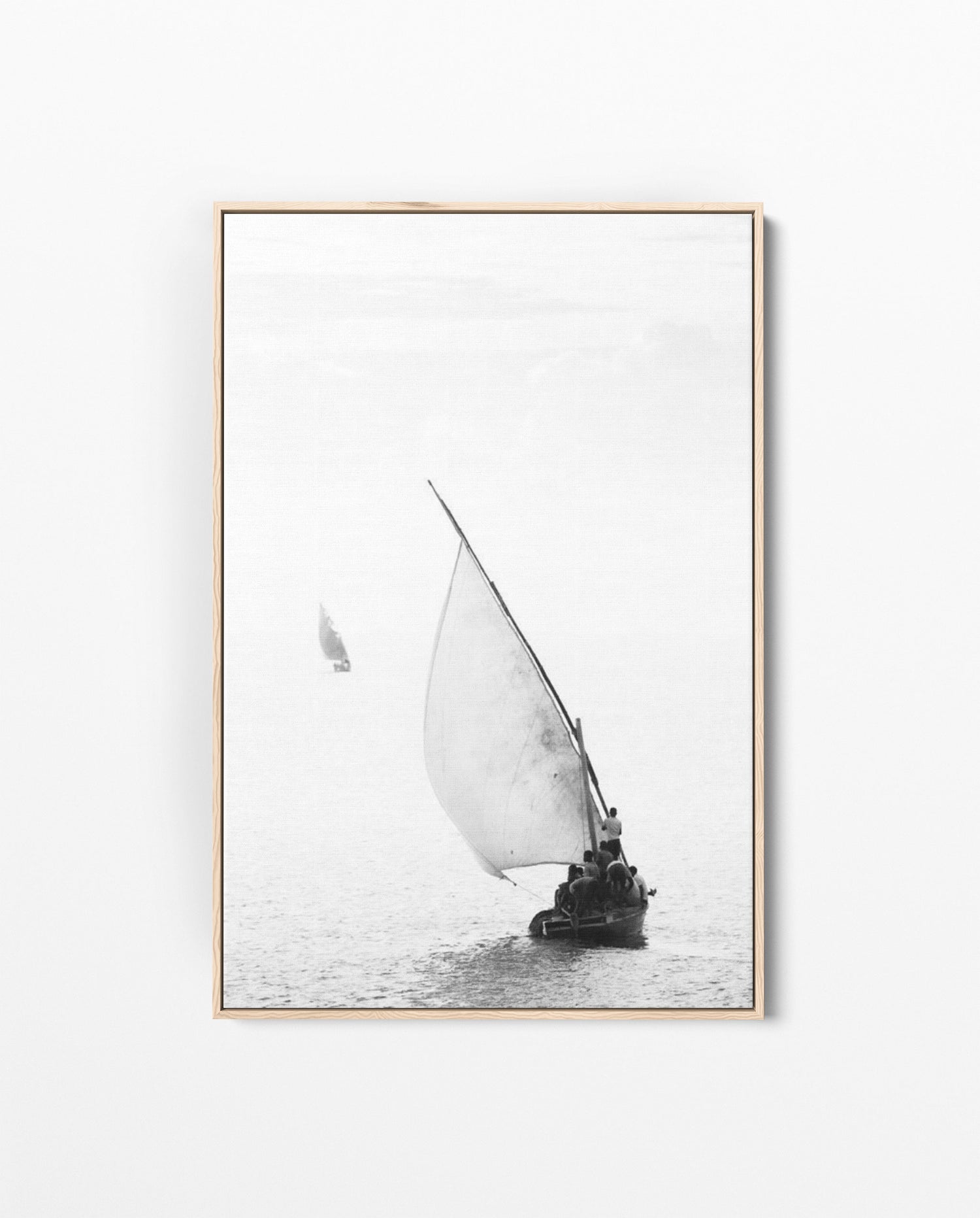 ILHA_01 David Ballam Print Single Dhow Sailing
