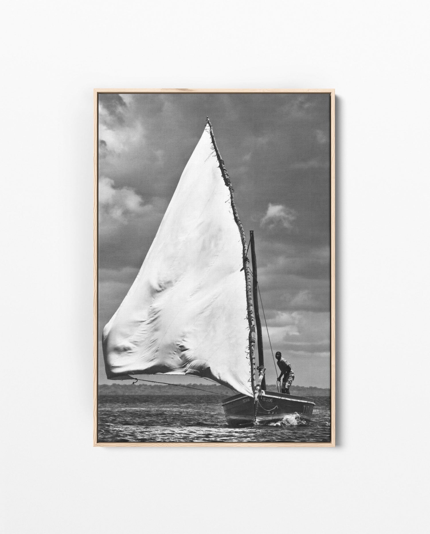 ILHA_04 David Ballam Print Dhow in Full Sail