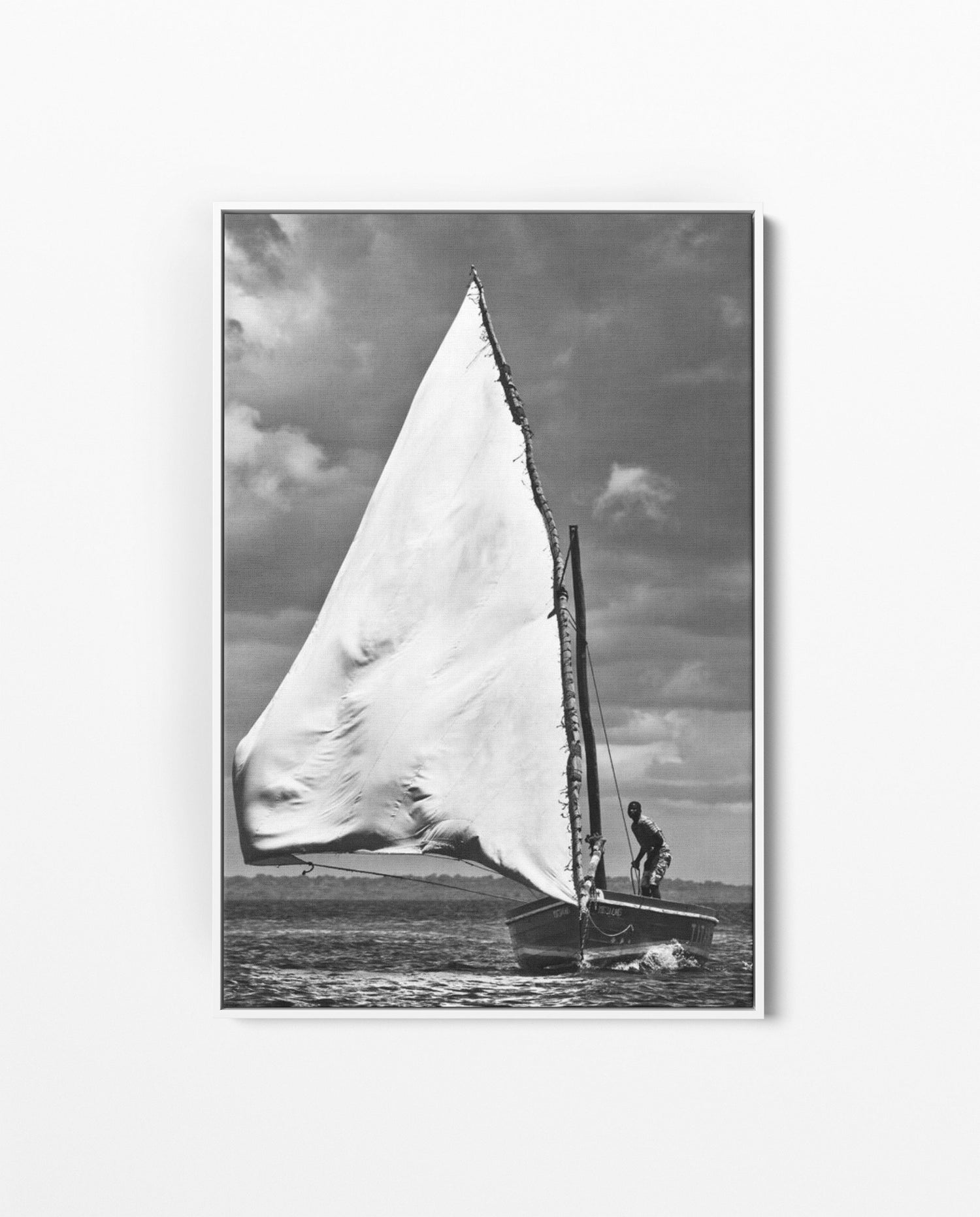 ILHA_04 David Ballam Print Dhow in Full Sail