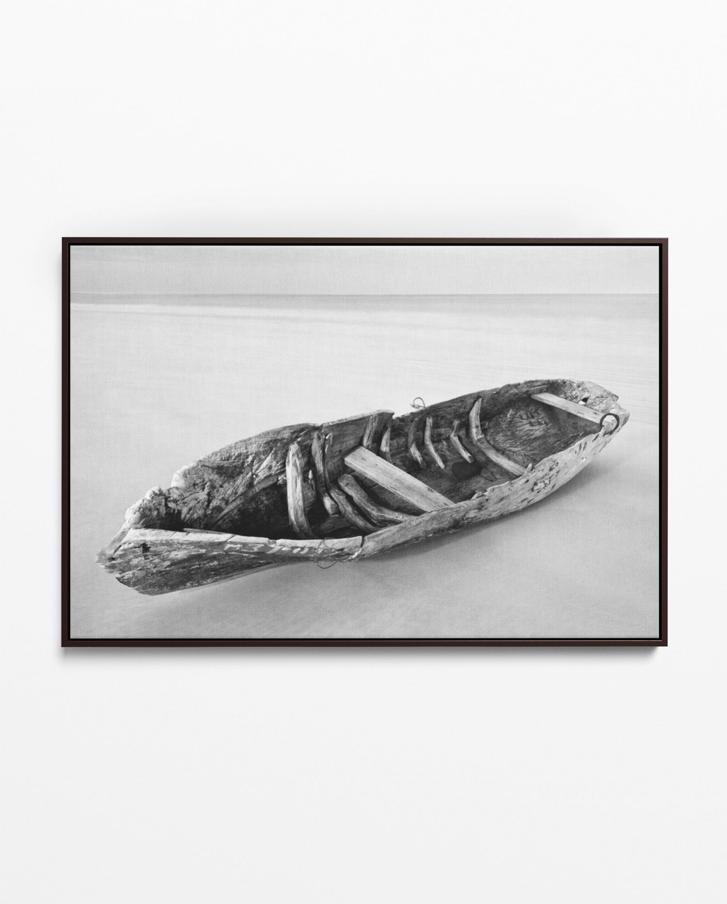 ILHA_25 David Ballam Print Dugout Canoe on Beach