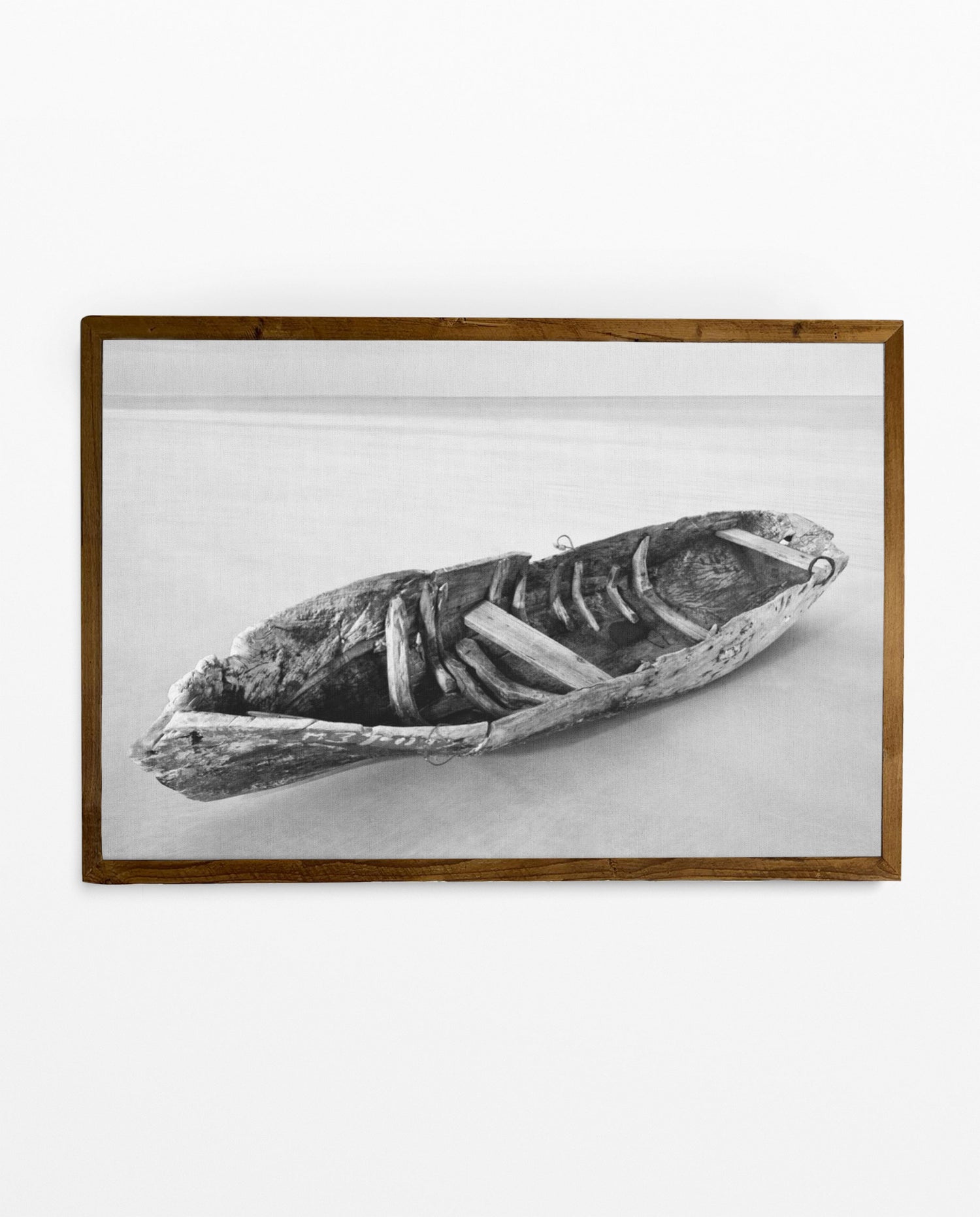 ILHA_25 David Ballam Print Dugout Canoe on Beach