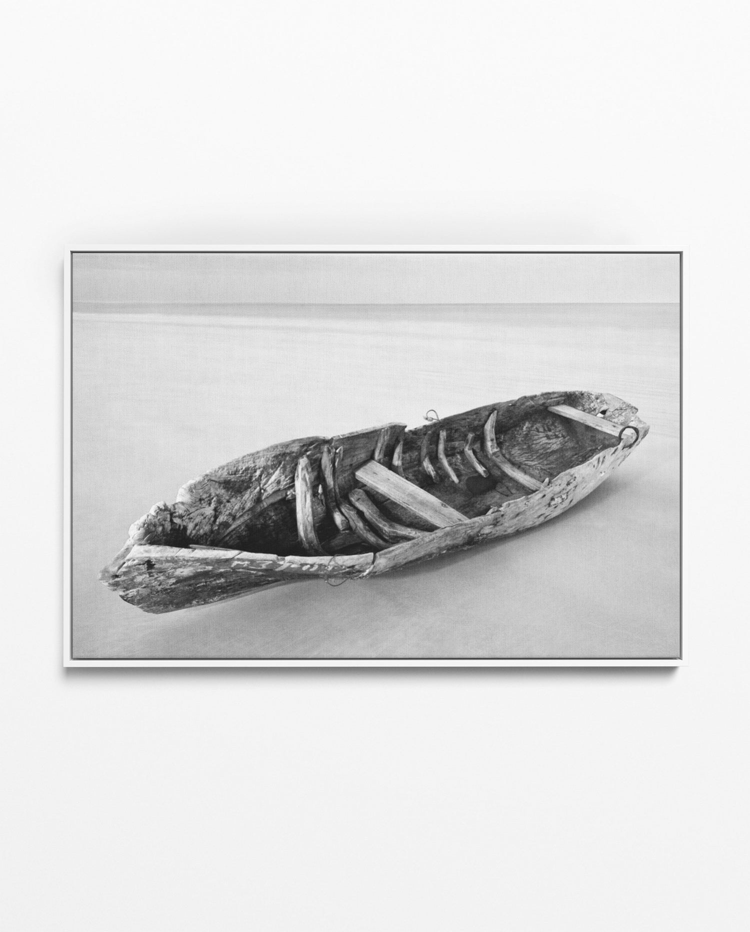 ILHA_25 David Ballam Print Dugout Canoe on Beach