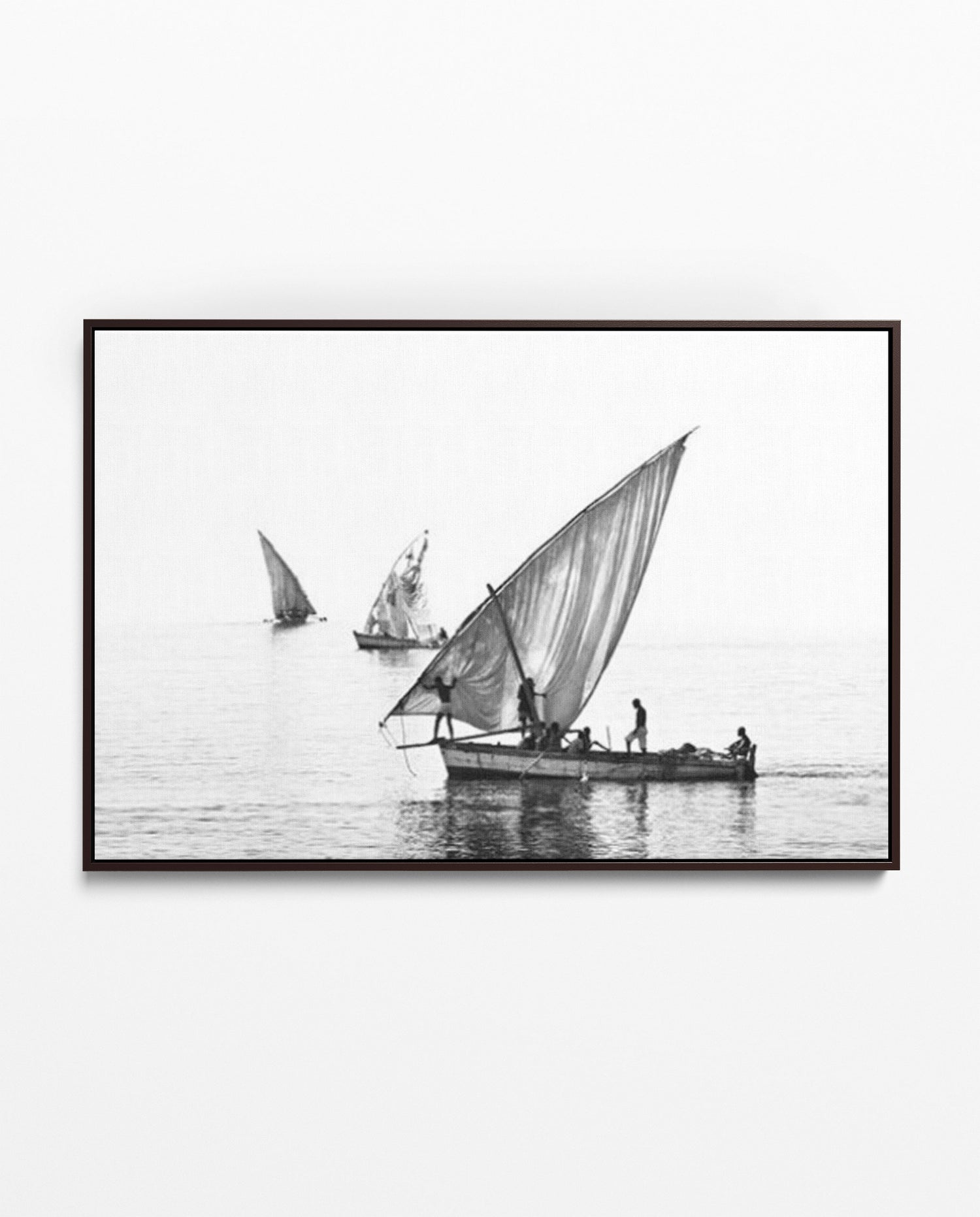 ILHA_28 David Ballam Print Three Dhows under Sail