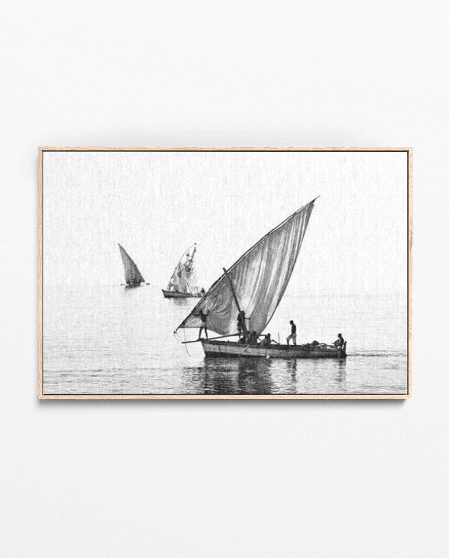 ILHA_28 David Ballam Print Three Dhows under Sail