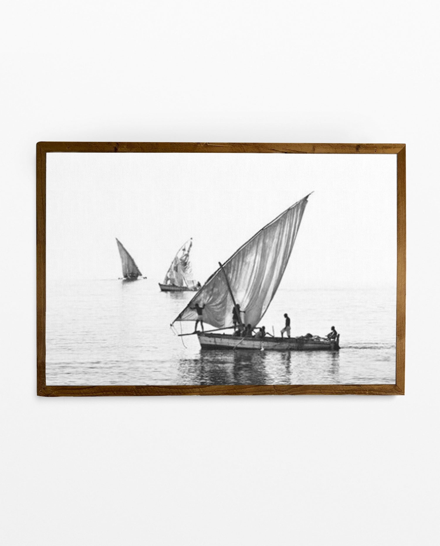 ILHA_28 David Ballam Print Three Dhows under Sail