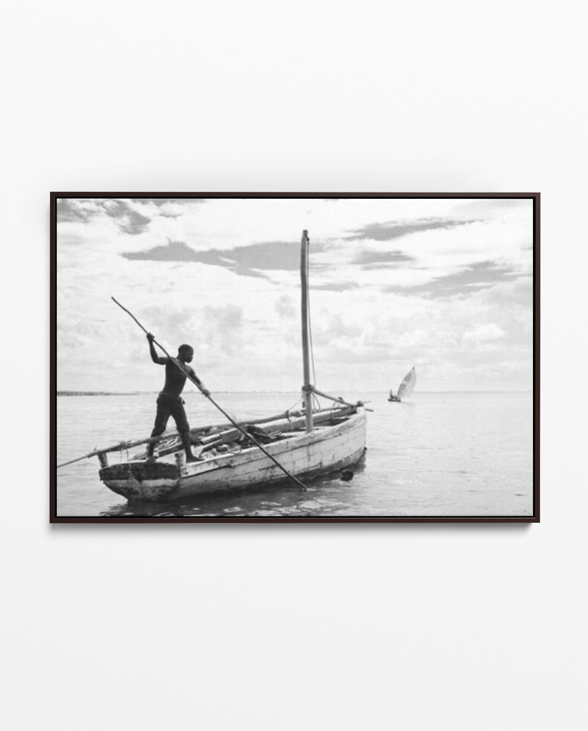 ILHA_30 David Ballam Print Fishermen and Dhow