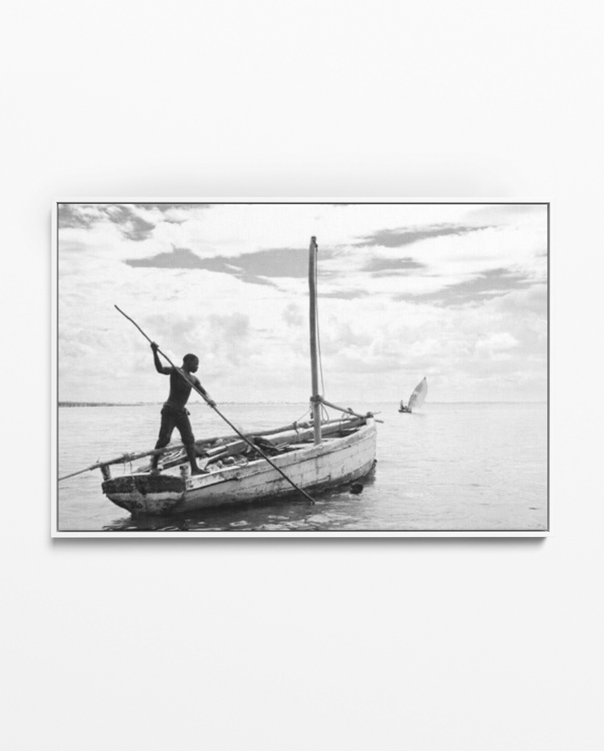 ILHA_30 David Ballam Print Fishermen and Dhow