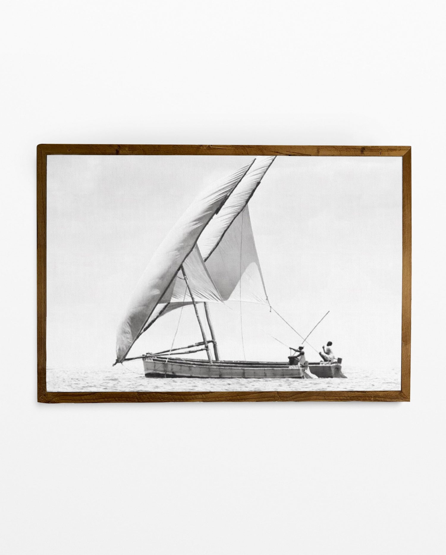 ILHA_37 David Ballam Print Dhow and Fishermen