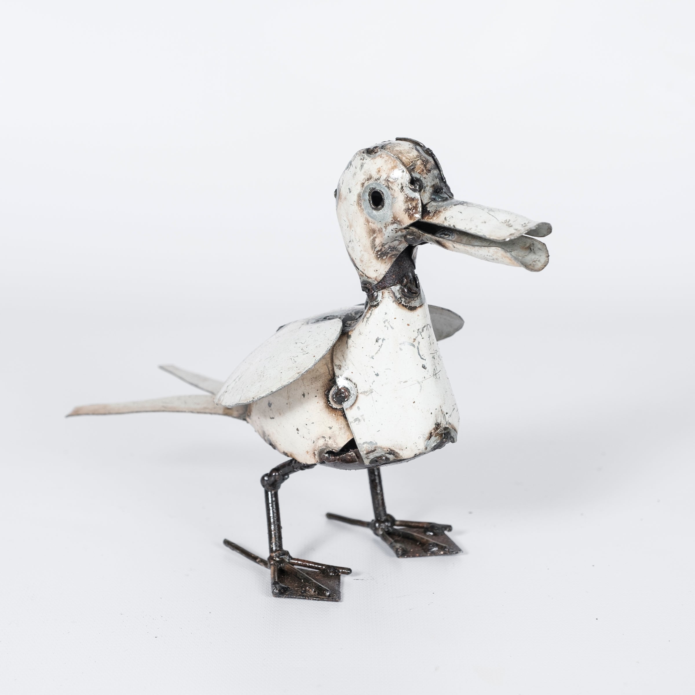 Duck - African Metal Sculpture