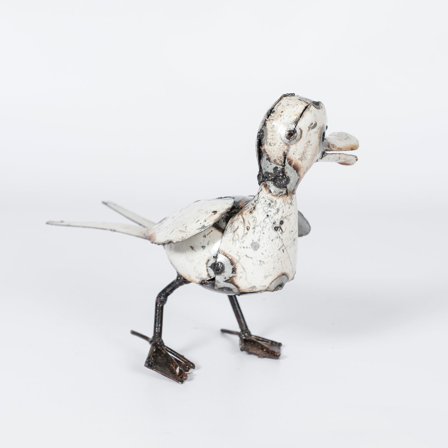 Duck - African Metal Sculpture