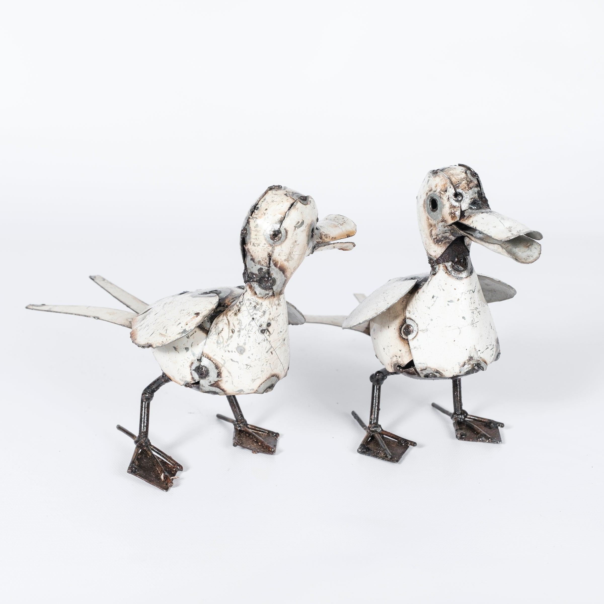 Duck - African Metal Sculpture