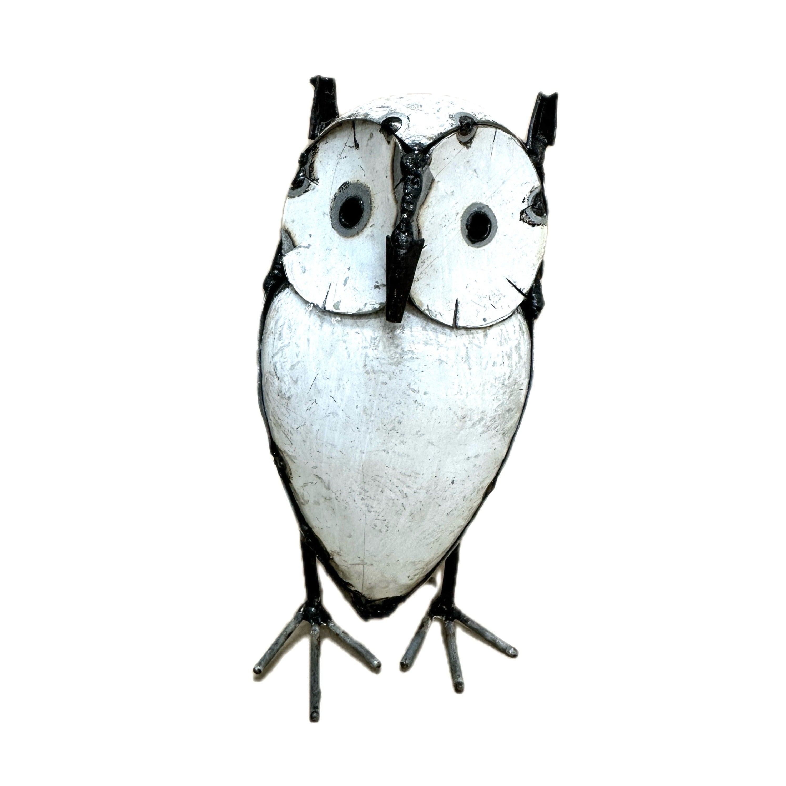 Owl White With Ears