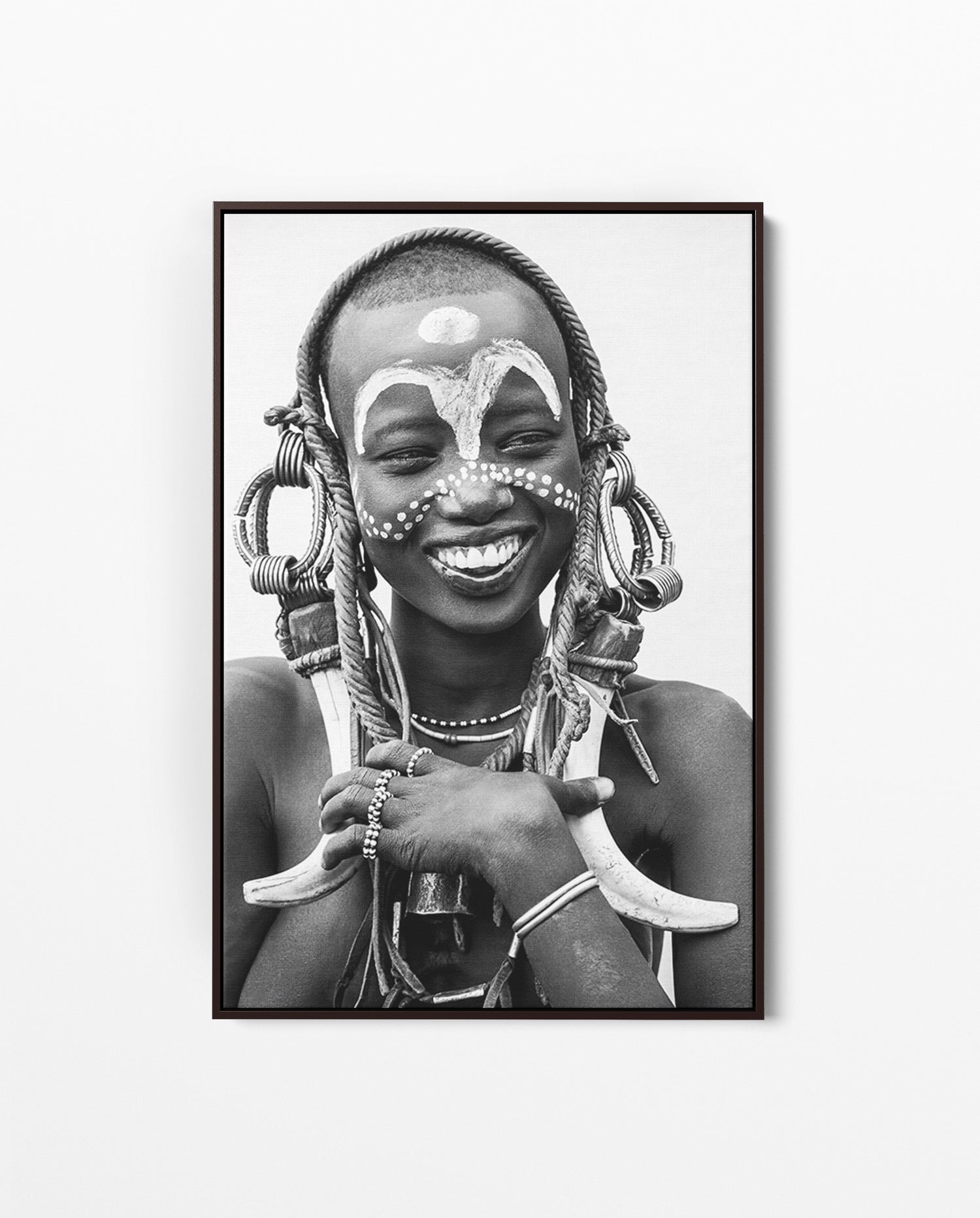 Tribal Portrait Print David Ballam OMO_31