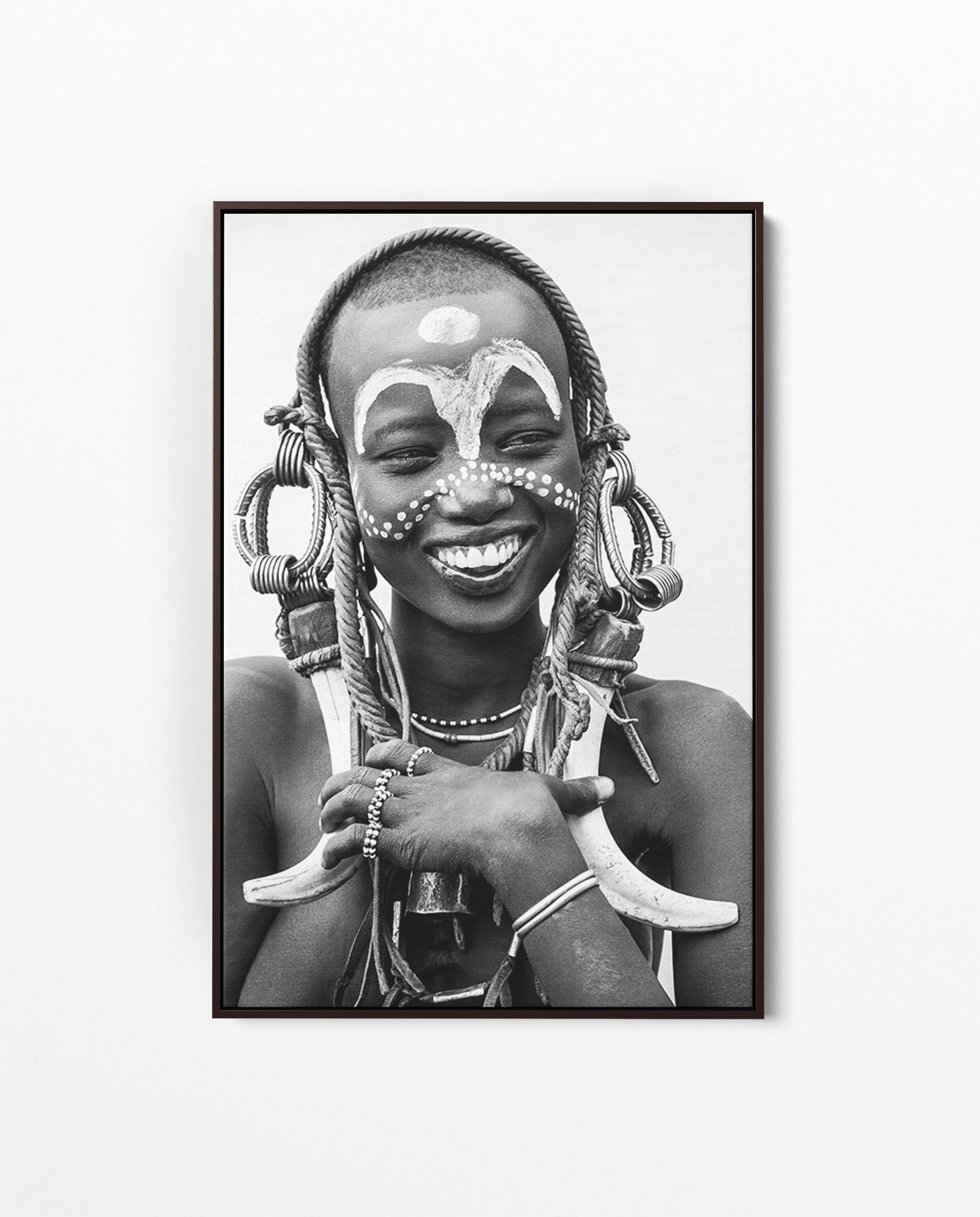 Tribal Portrait Print David Ballam OMO_31