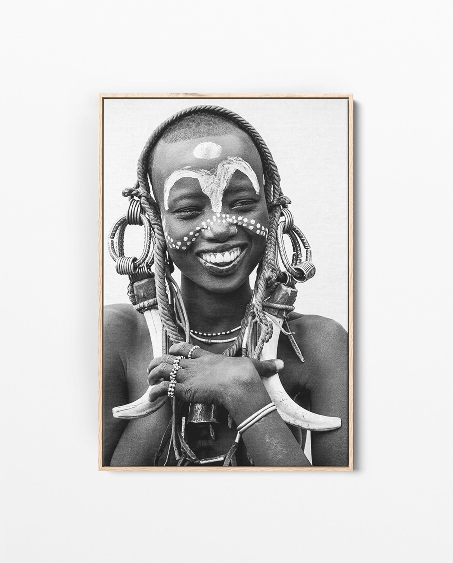Tribal Portrait Print David Ballam OMO_31