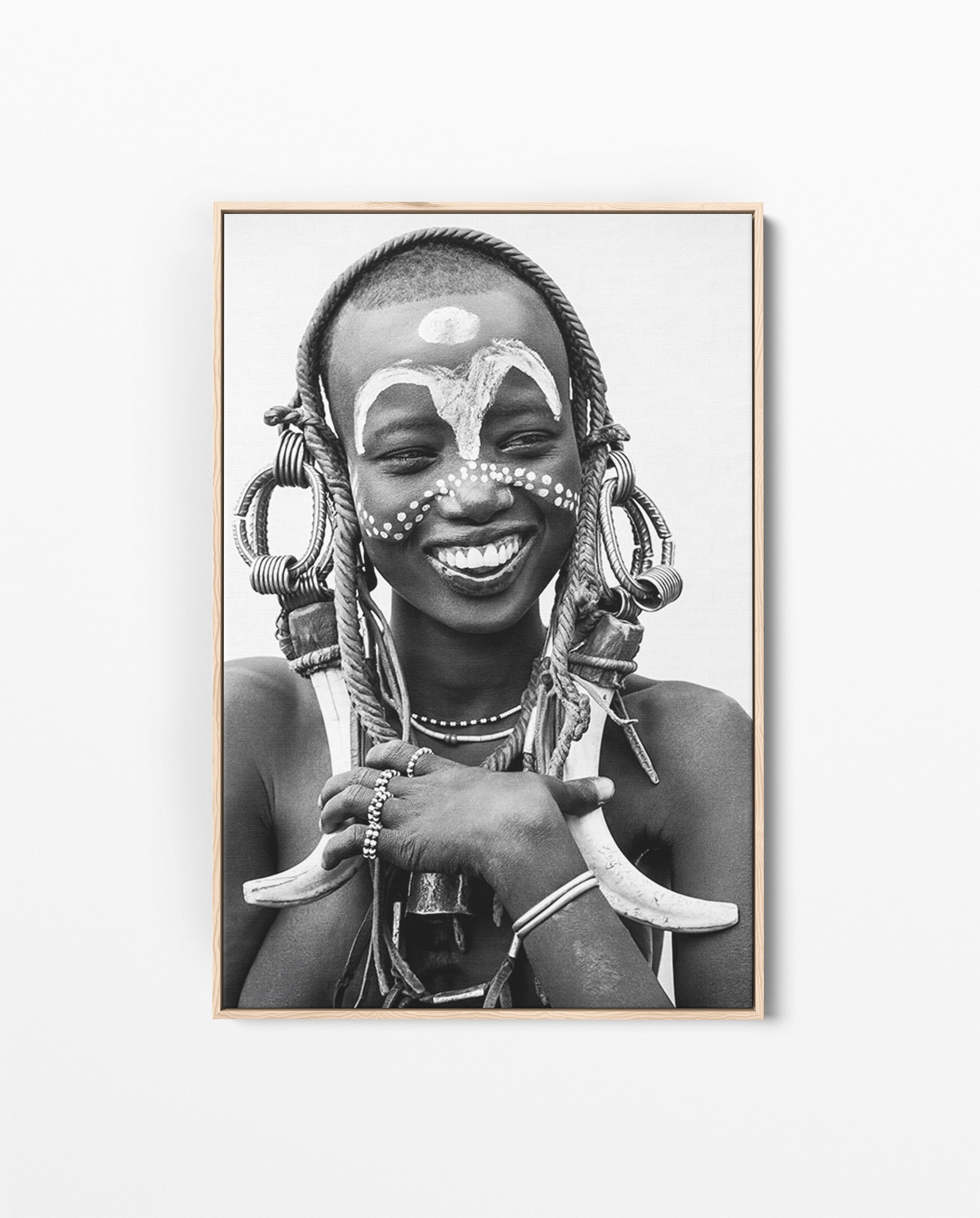 Tribal Portrait Print David Ballam OMO_31