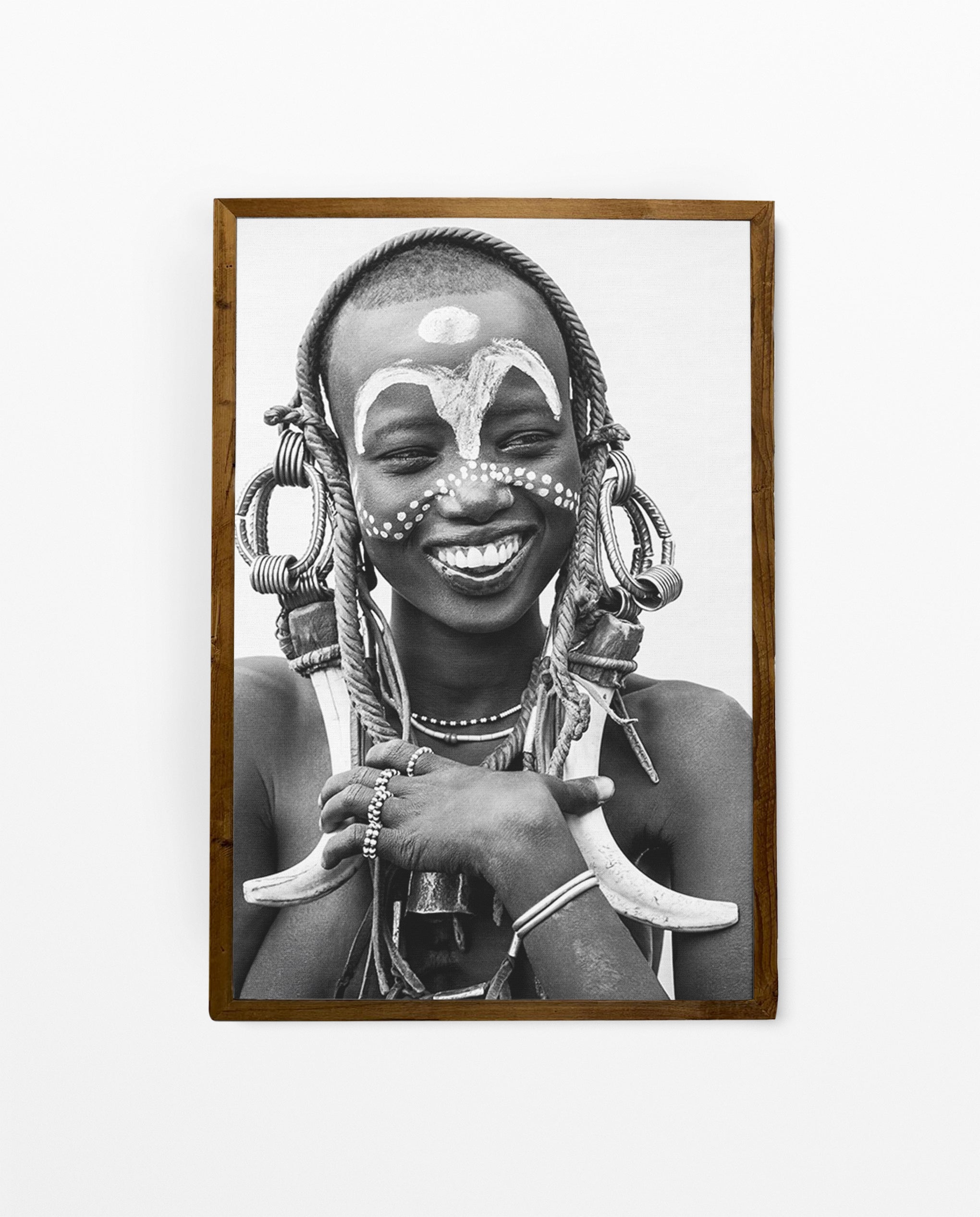 Tribal Portrait Print David Ballam OMO_31