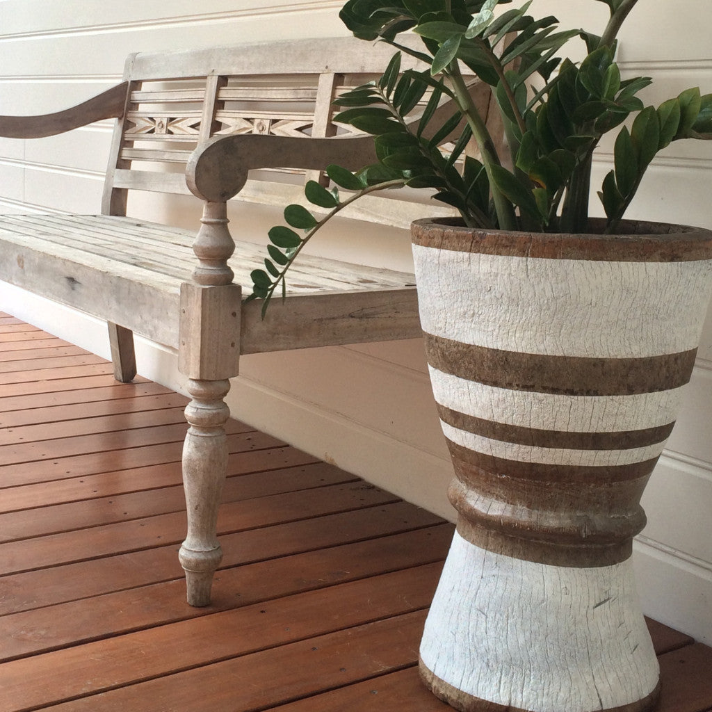 Wooden Stomper Pot