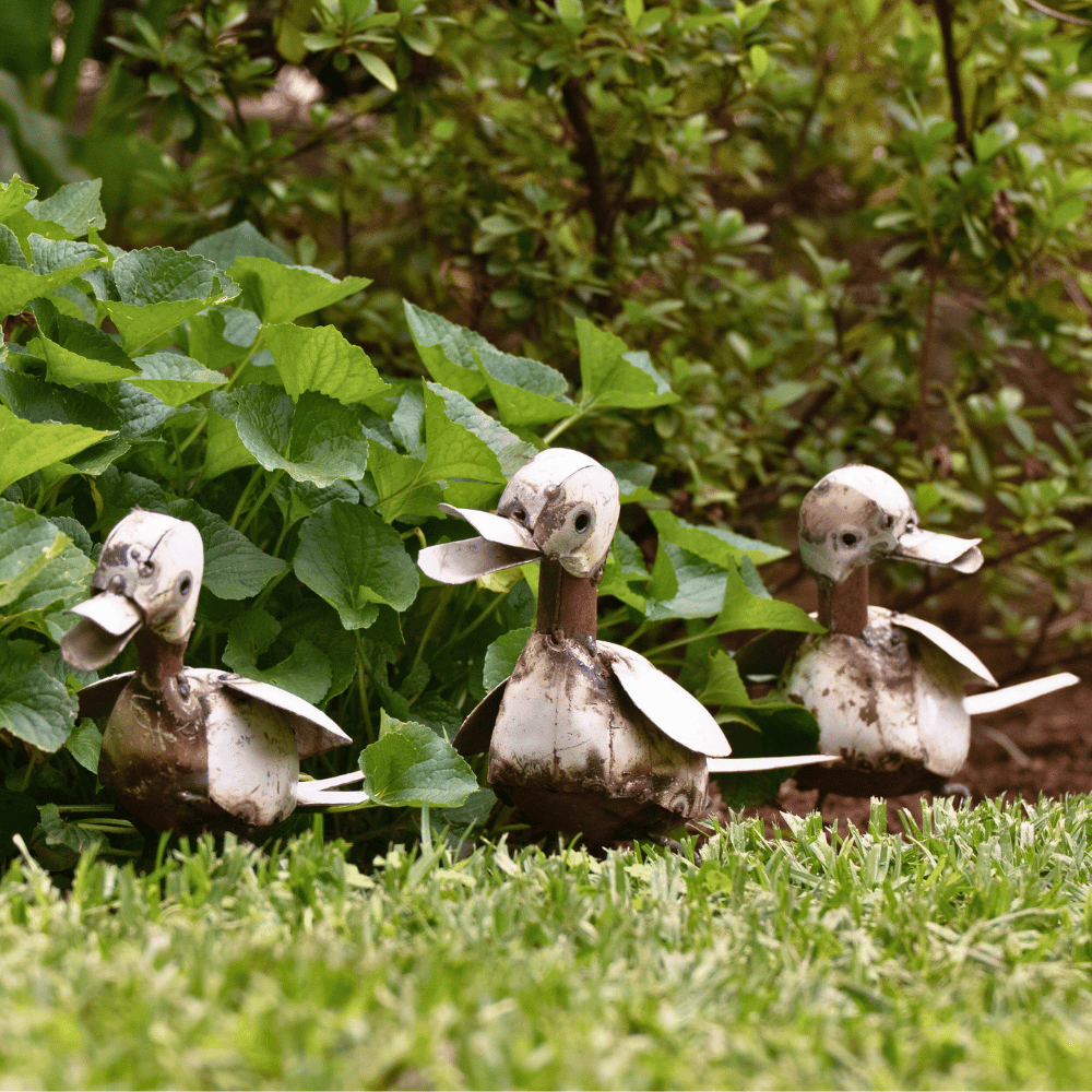 Duck - African Metal Sculpture