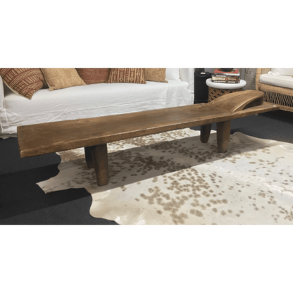 Senufo Bed with headrest - 2.1m
