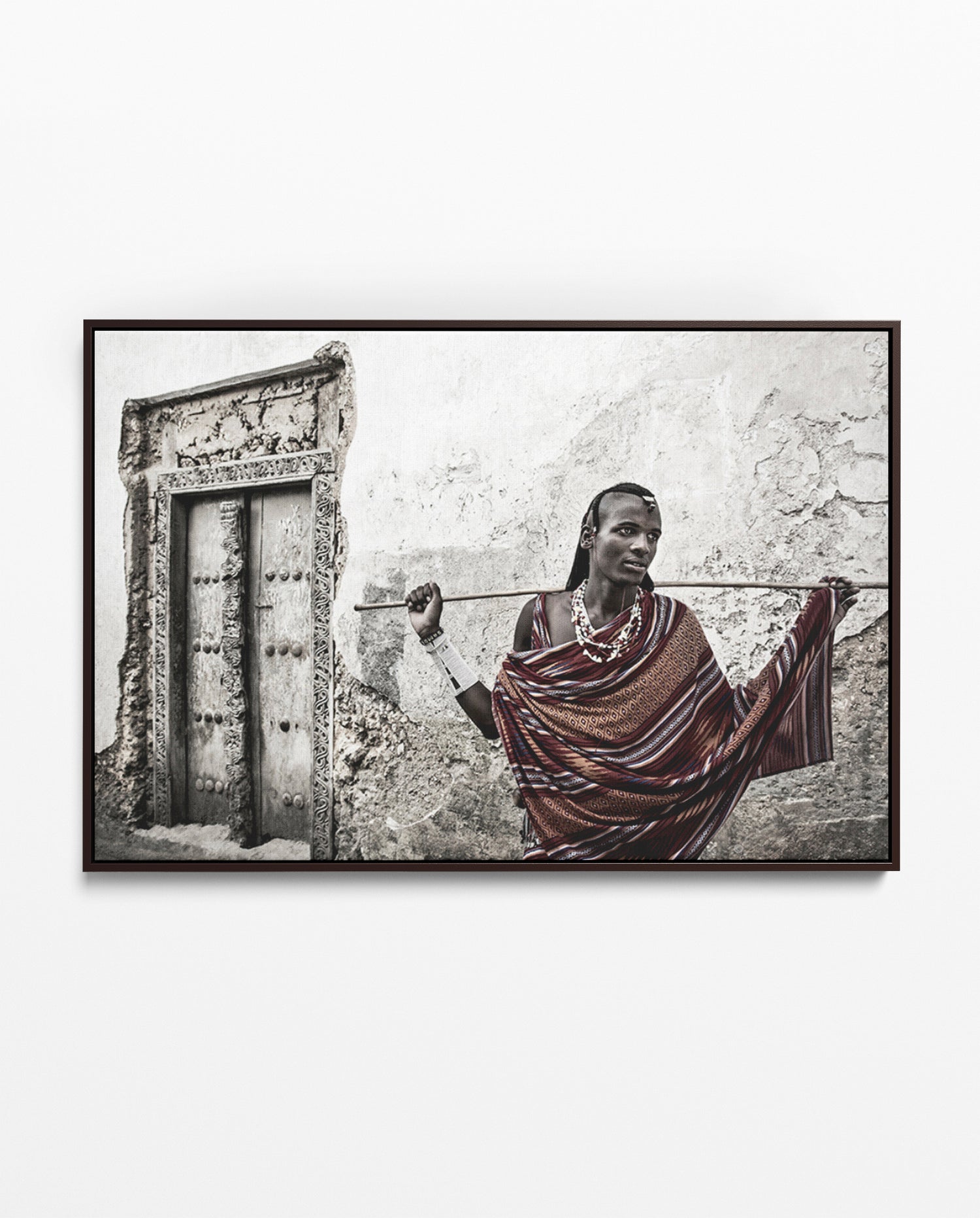 ZAN_06 David Ballam Print Doorway and Wall