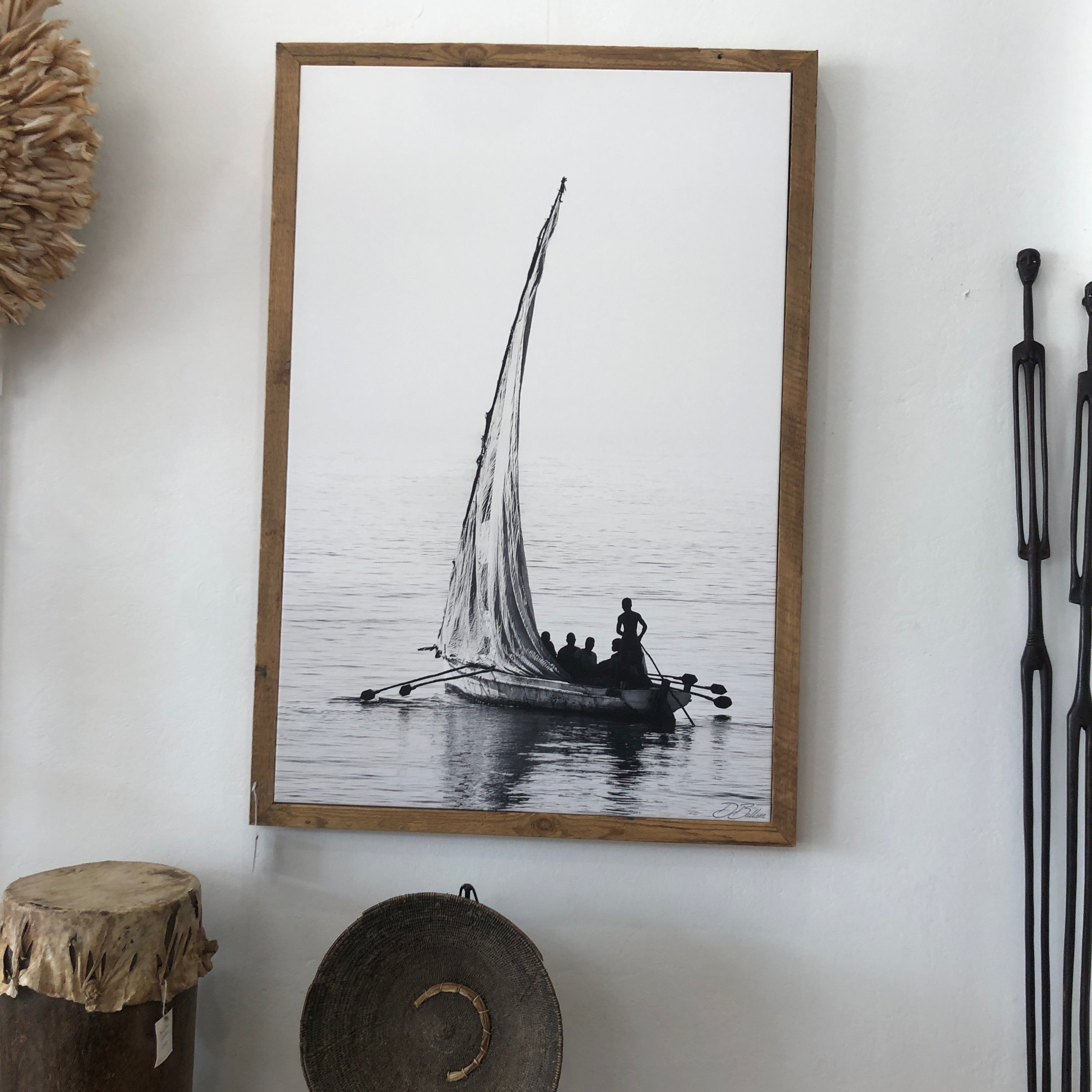 ILHA_05 David Ballam Print Mozambique Dhow