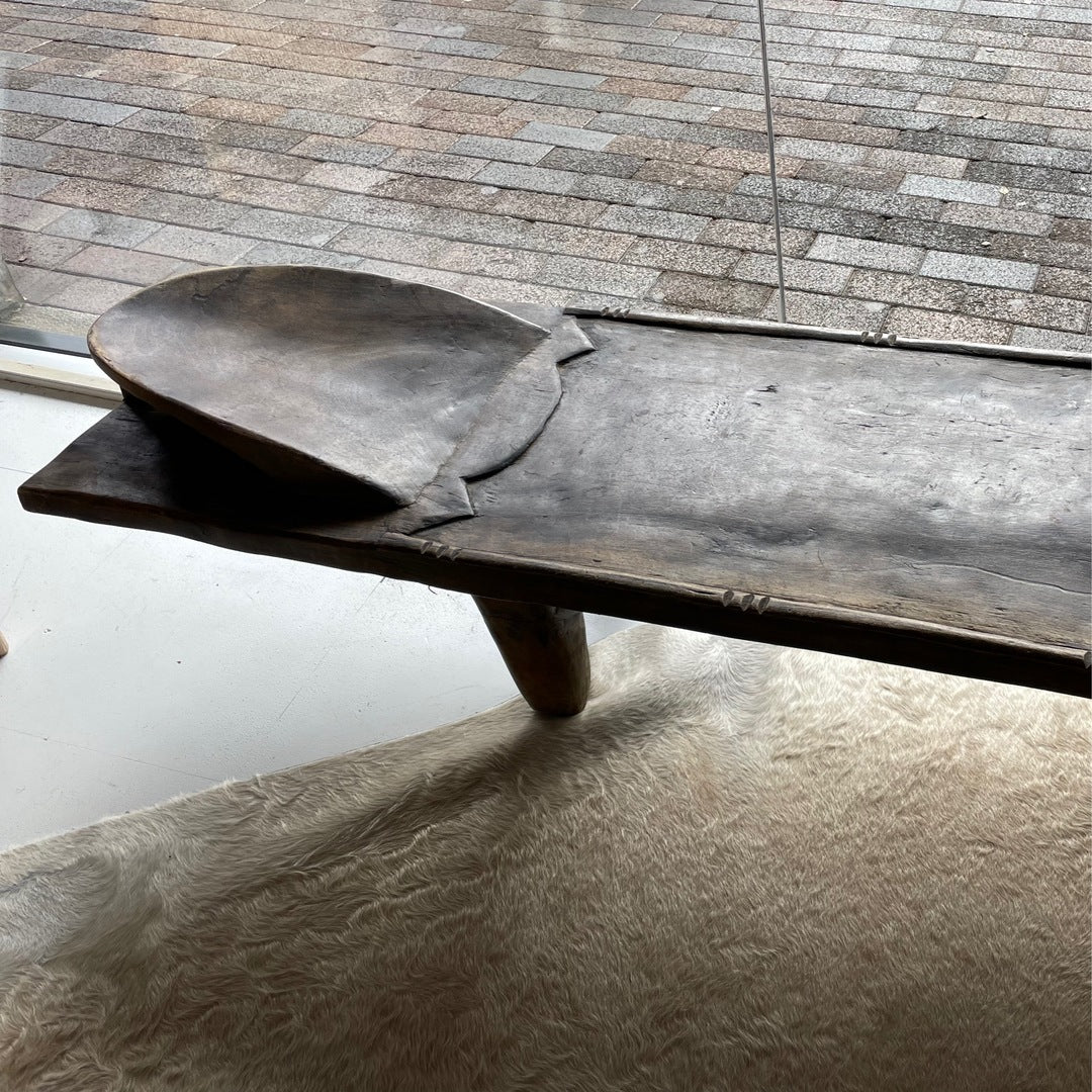 Senufo Bed with headrest - 2.1m