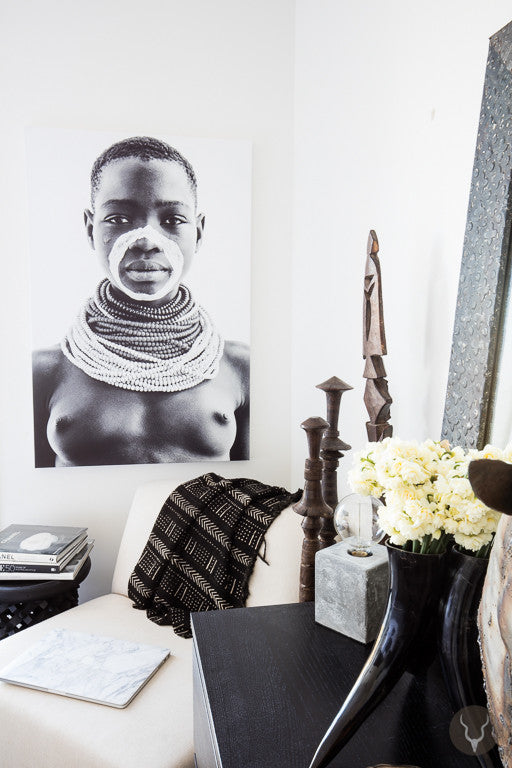 Tribal Portrait Print David Ballam OMO_02
