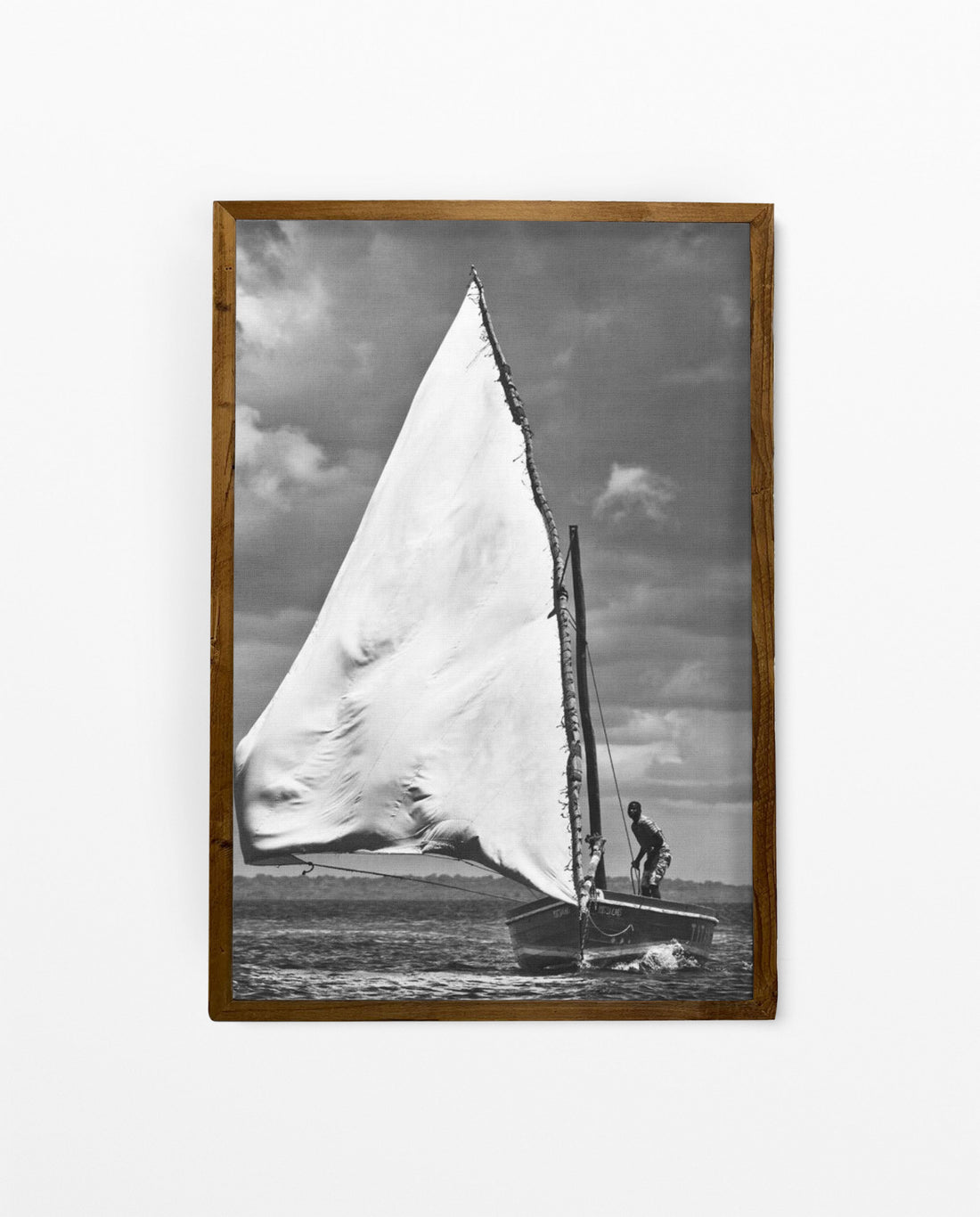 ILHA_04 David Ballam Print Dhow in Full Sail