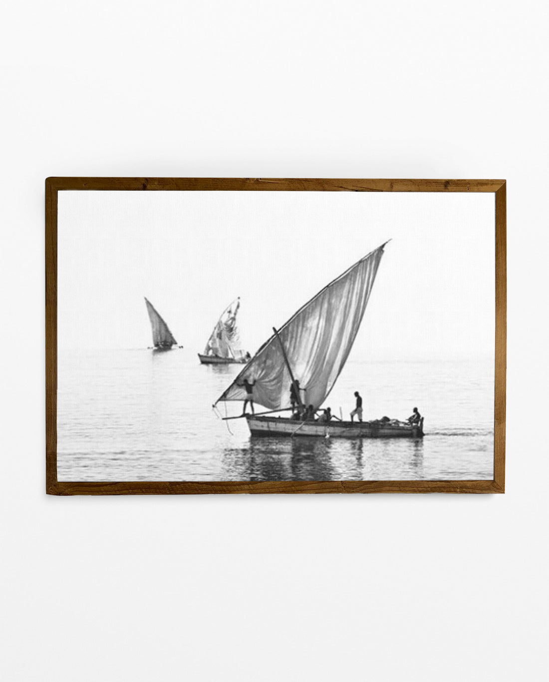ILHA_28 David Ballam Print Three Dhows under Sail