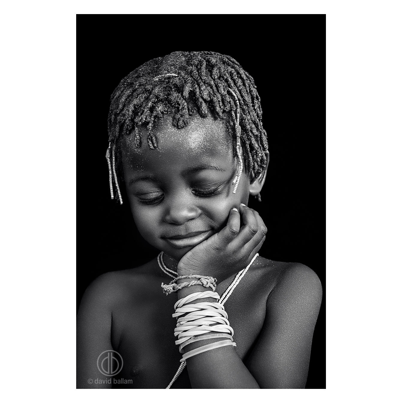 Tribal Portrait Print David Ballam GOLA_37