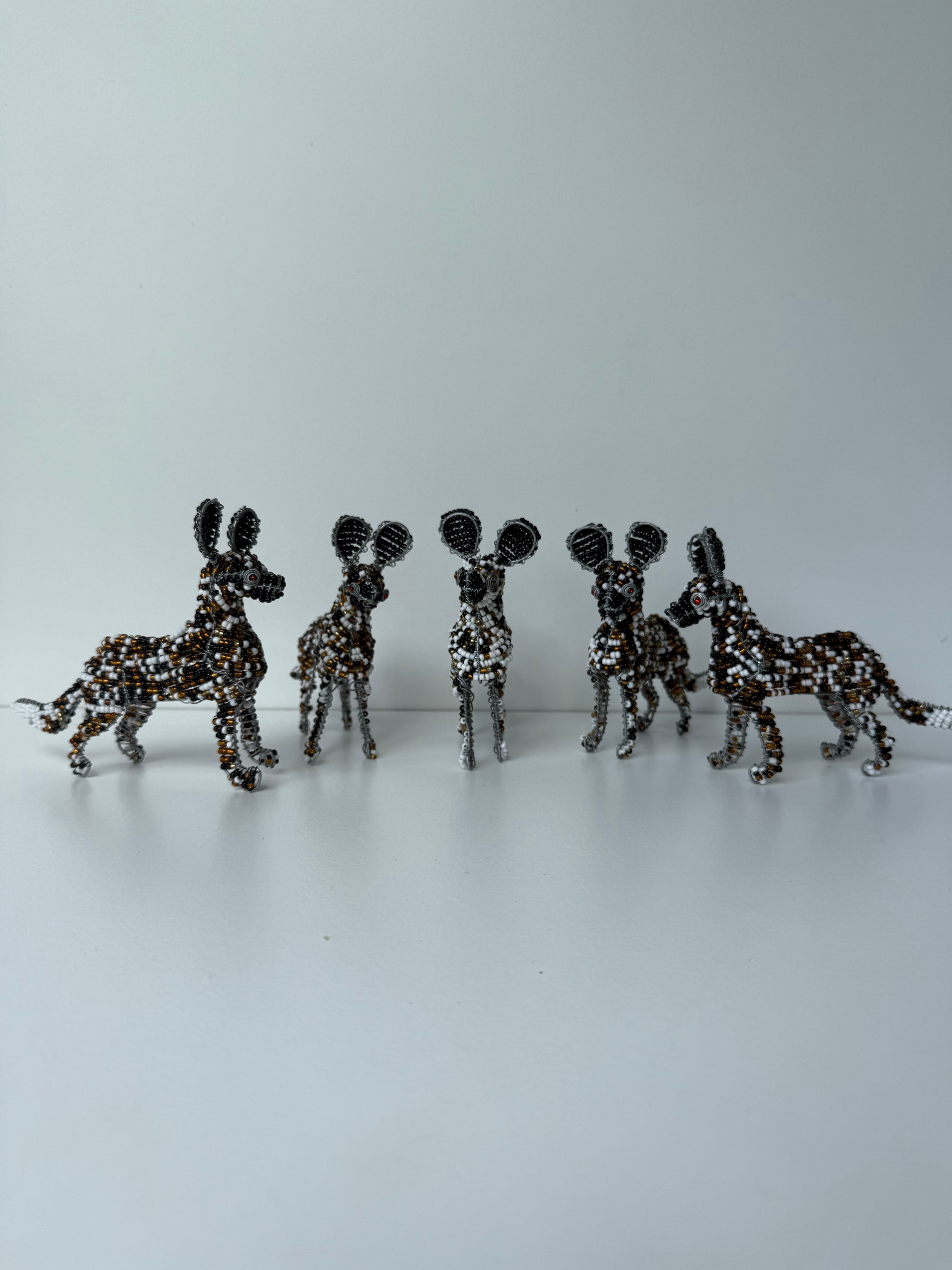 Painted Dogs Beaded (Wild Dogs)