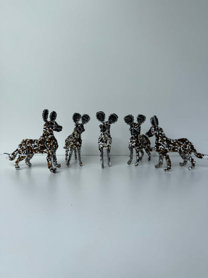 Painted Dogs Beaded (Wild Dogs)