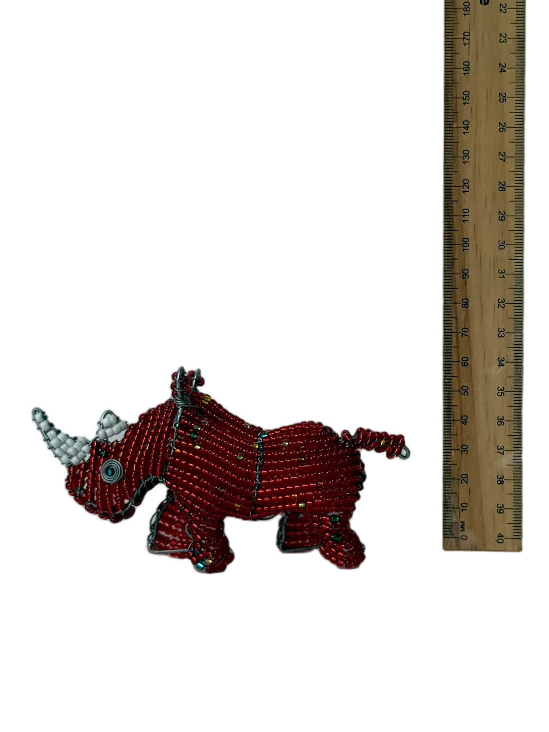 Hippo Beaded Small