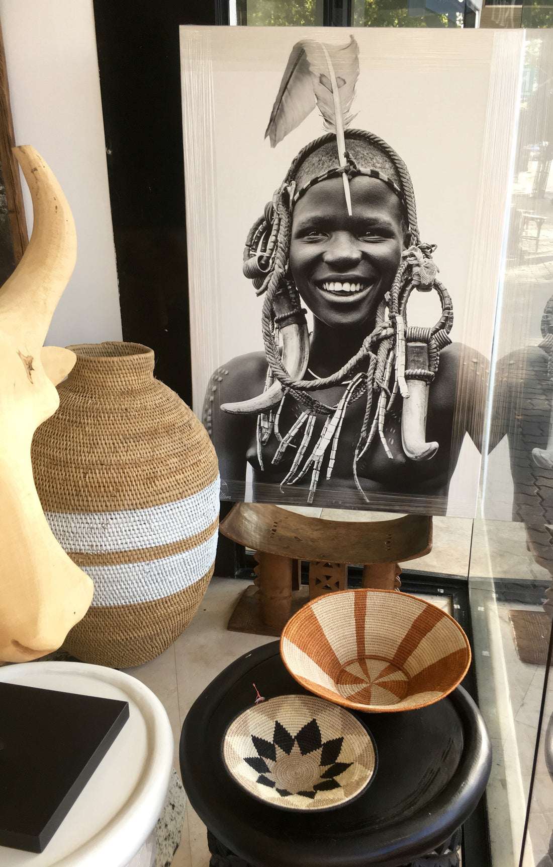 Tribal Portrait Print David Ballam OMO_09