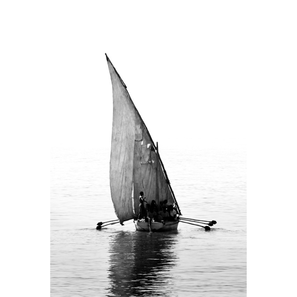 ILHA_03 David Ballam Print Dhow and Oars