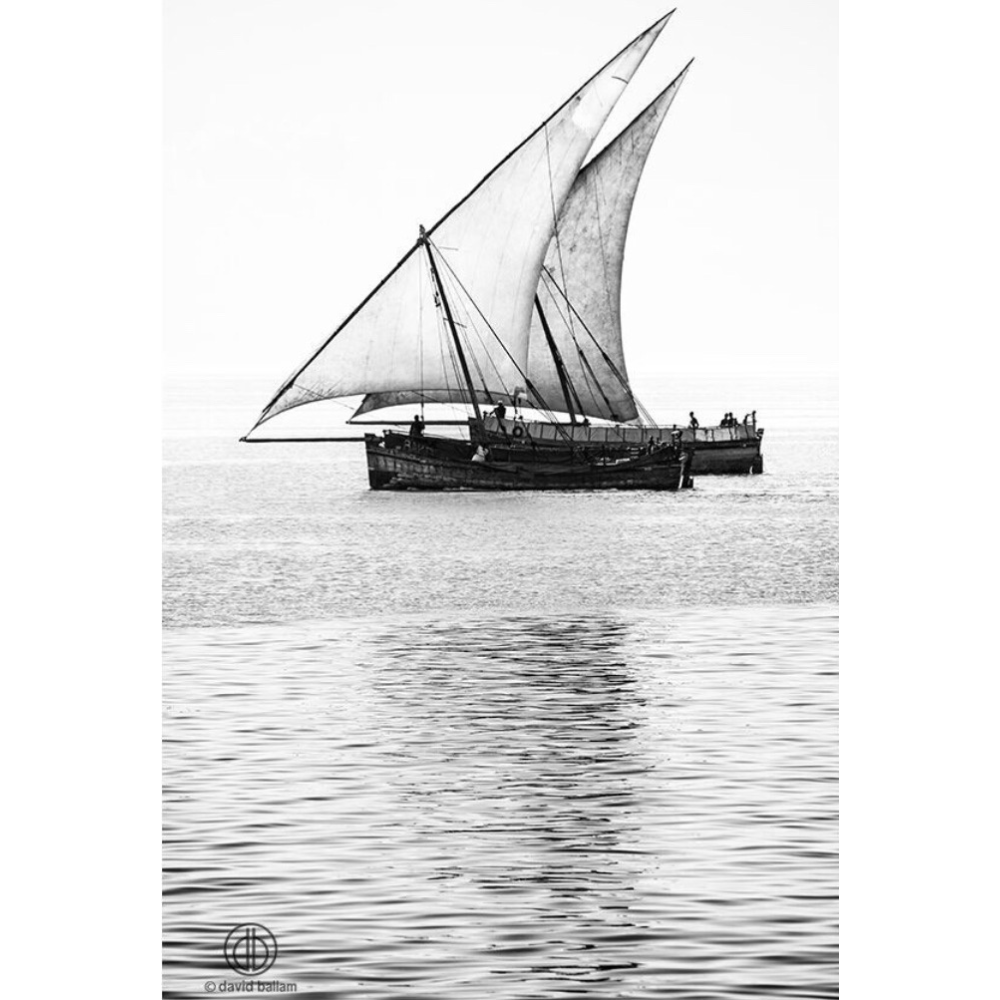 ZAN_04 David Ballam Print Two Dhows