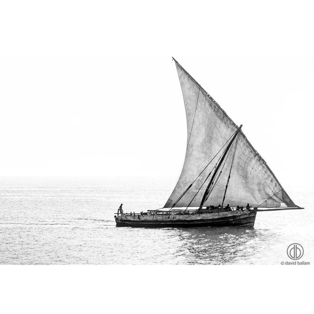 ZAN_56 David Ballam Print Dhow