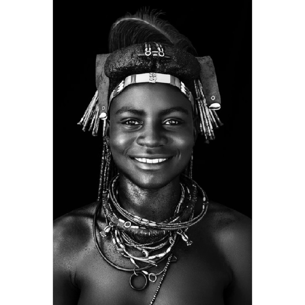 Tribal Portrait Print David Ballam GOLA_41