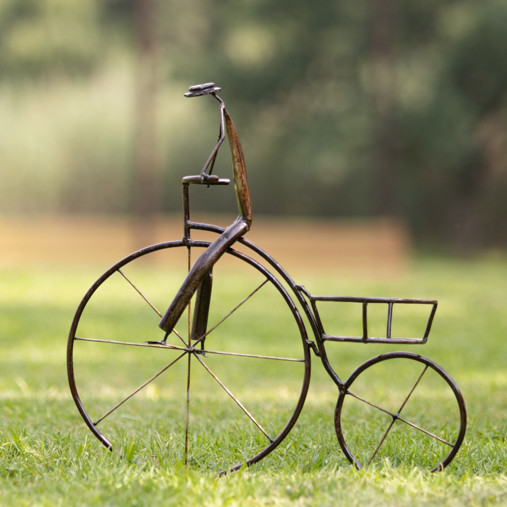 Man on Bicycle