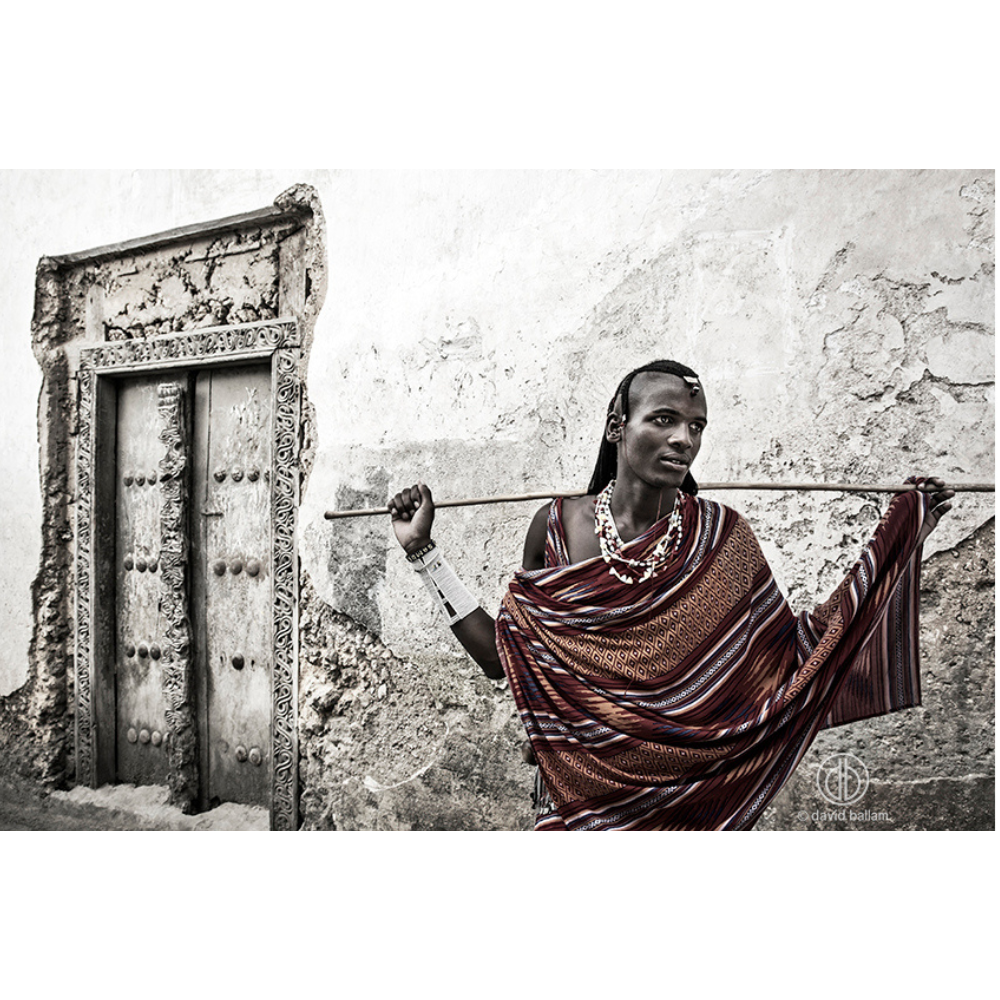 ZAN_06 David Ballam Print Doorway and Wall