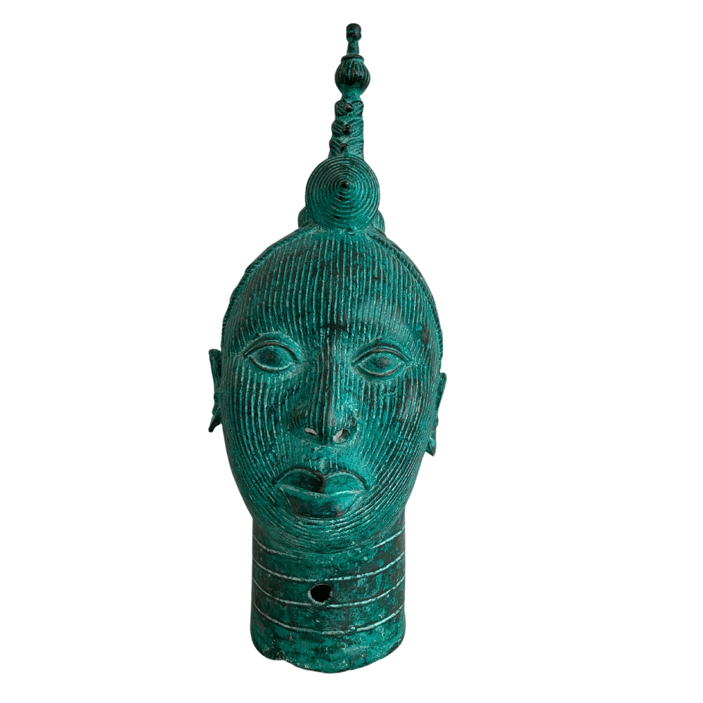 Benin Bronze Head