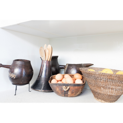 Turkana Oval Wood Bowl