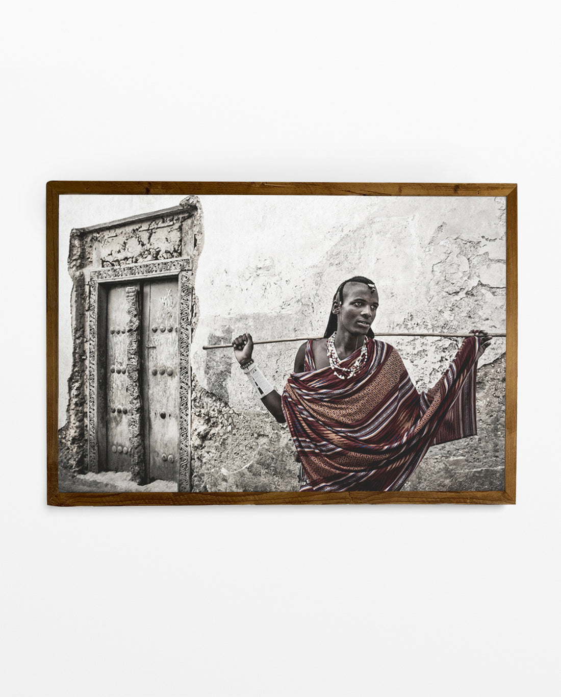 ZAN_06 David Ballam Print Doorway and Wall