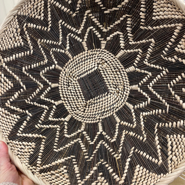 Tonga Flat Basket Double Weave
